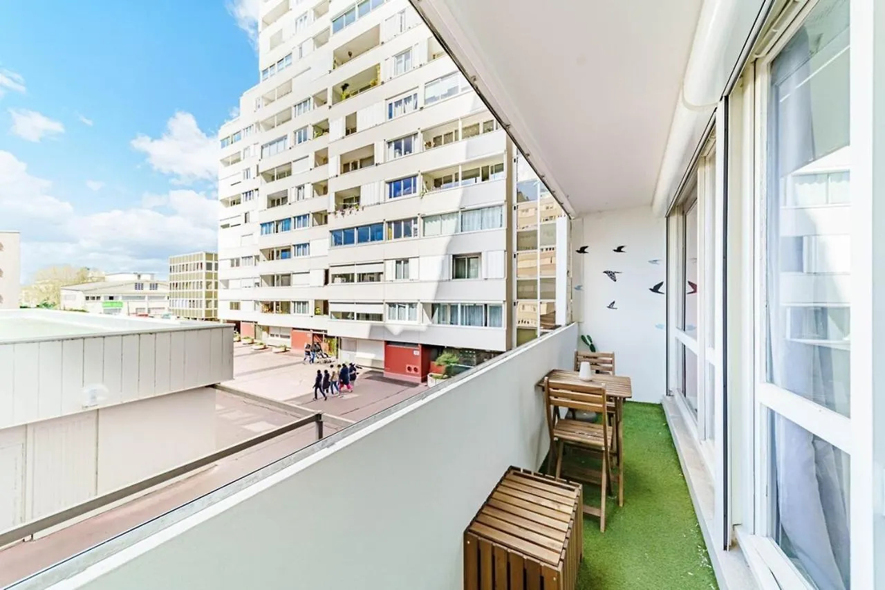 Chez Anatole - Charming 4 People - Gratte Ciel Apartment Villeurbanne